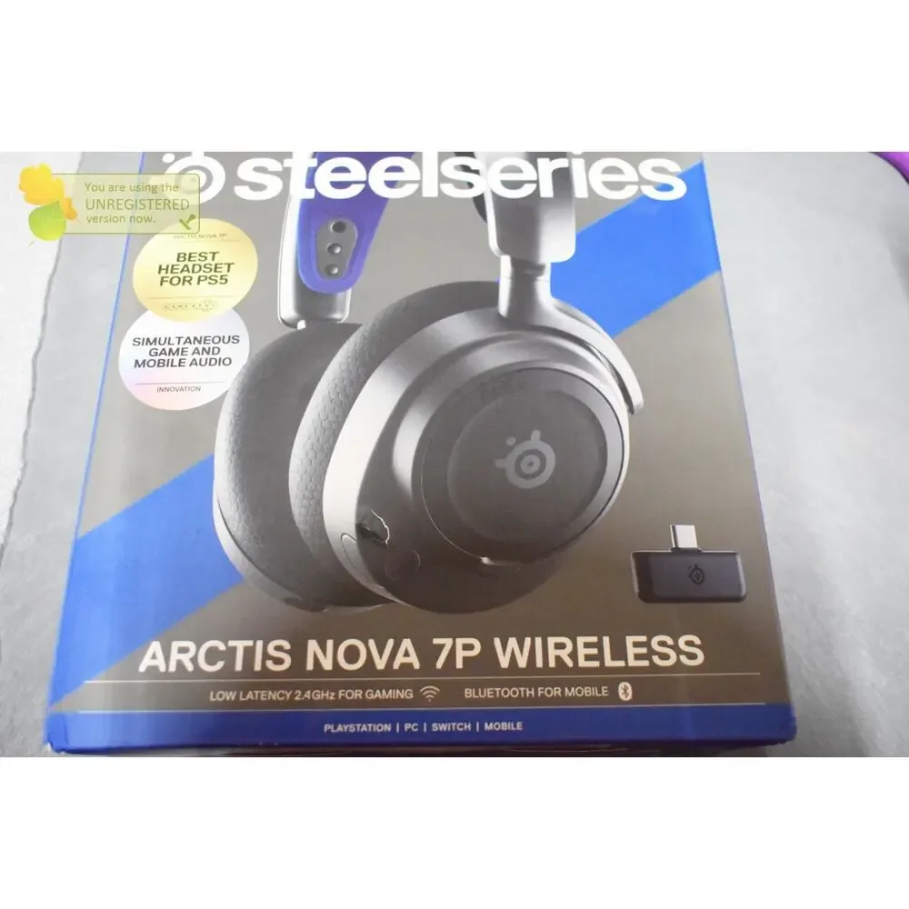SteelSeries Arctis Nova 7 Wireless Gaming Headset for PlayStation 5